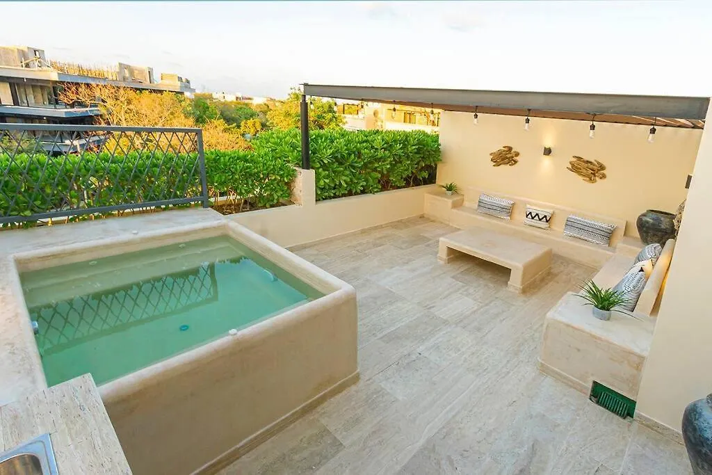 Paramar Ve Ph203 Fancy & Majestic Penthouse In Tulum 3 Br