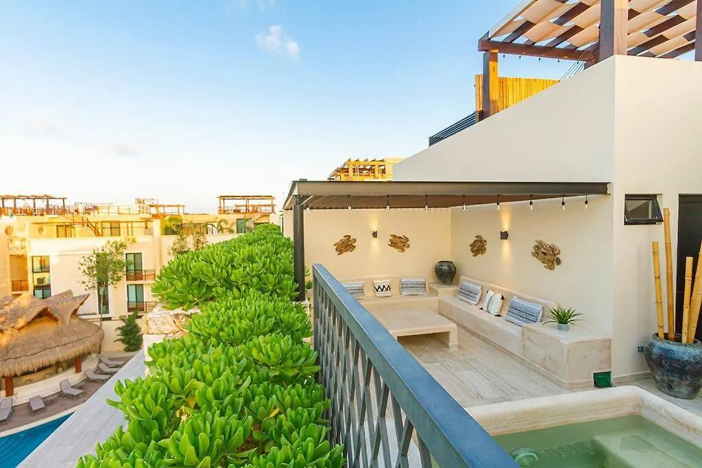 Paramar Ve Ph203 Fancy & Majestic Penthouse In Tulum 3 Br Apartment