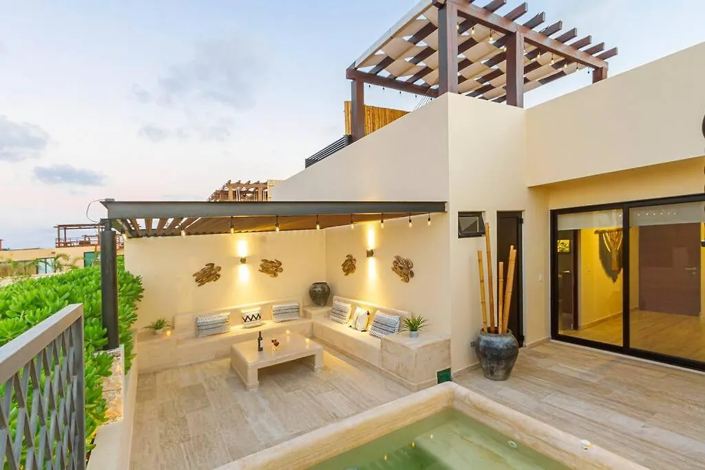 Paramar Ve Ph203 Fancy & Majestic Penthouse In Tulum 3 Br Apartment
