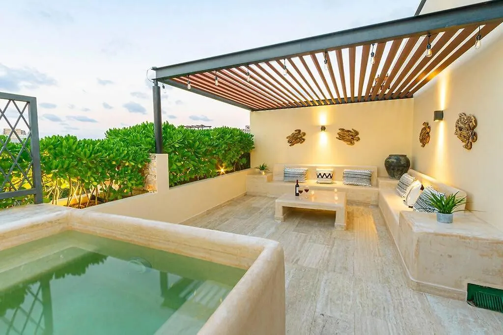 Apartment Paramar Ve Ph203 Fancy & Majestic Penthouse In Tulum 3 Br