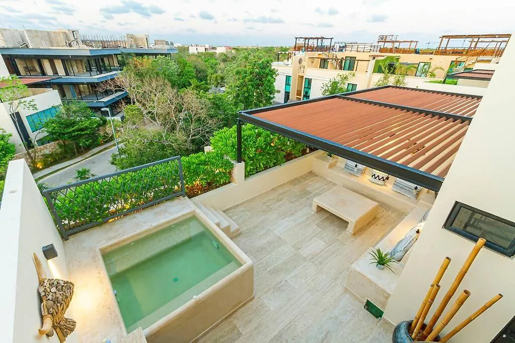 Apartment Paramar Ve Ph203 Fancy & Majestic Penthouse In Tulum 3 Br